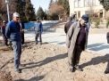 گزارش تصویری از آئیین درختکاری و تقدیر ازهمکاران فضای سبز دانشگاه